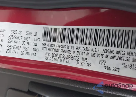 2016 Jeep Cherokee Latitude from USA, damaged, VIN 1C4PJMCS1GW255652